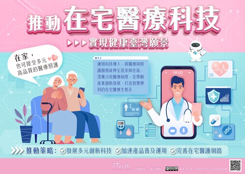 推動在宅醫療科技，實現健康台灣願景